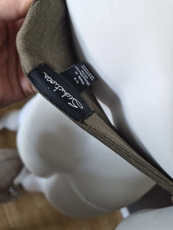 Boohoo Olive Studded Bustier Bralette - Picture 3 of 3